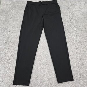 Bonobos Mens Stretch Tech Pants Black Size‎ M Travel Workwear Minimalist Style